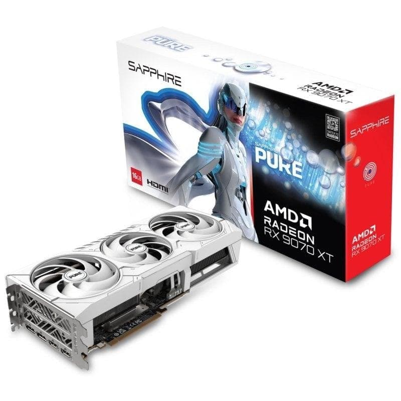 Sapphire PURE AMD Radeon RX 9070 XT 16GB GDDR6